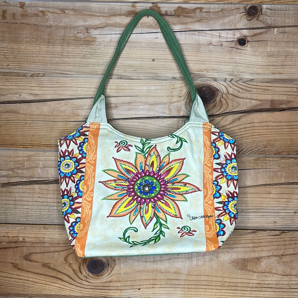 Kate Mc rusty canvas bag purse